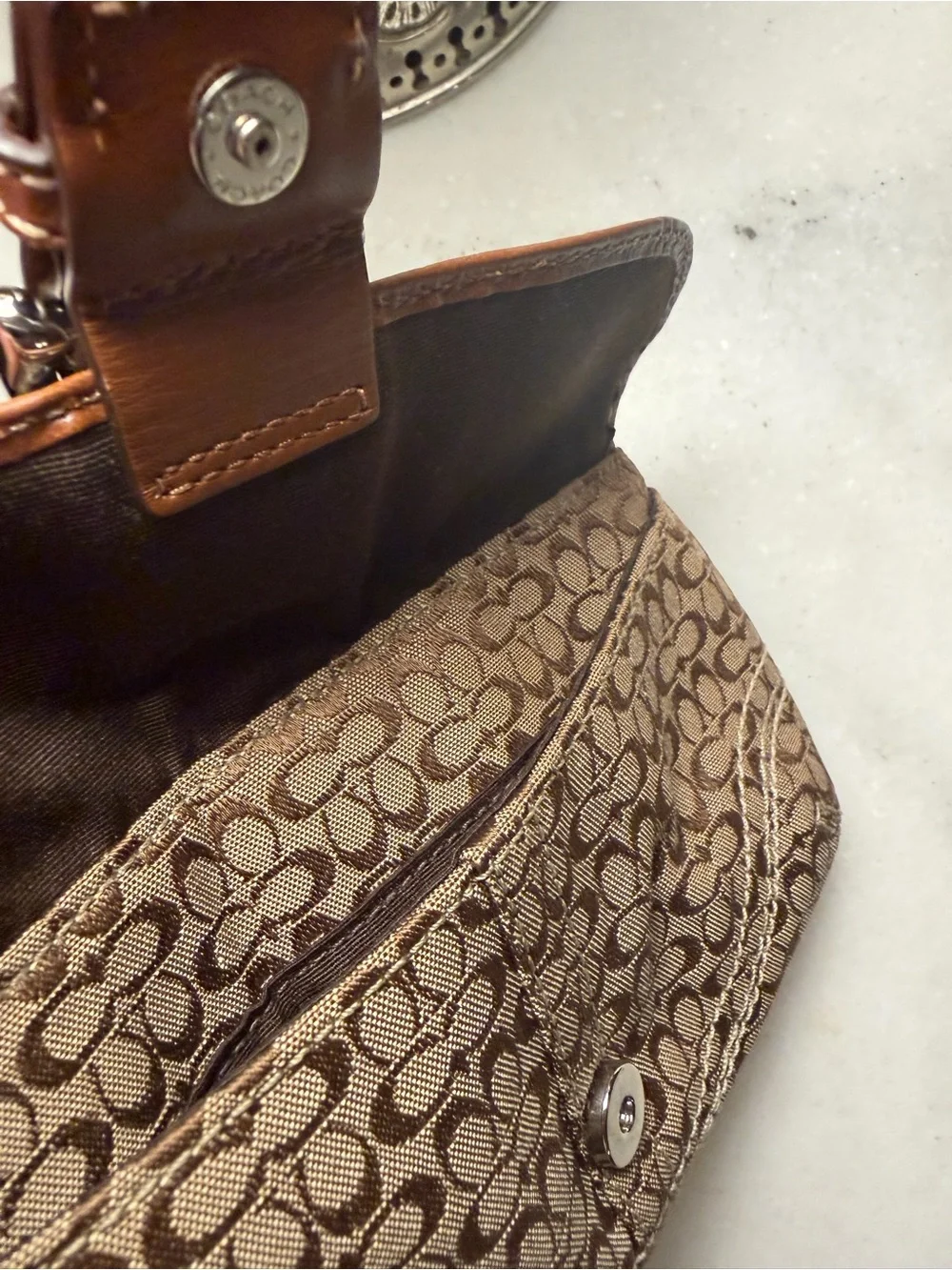 Vintage Coach Soho Wristlet